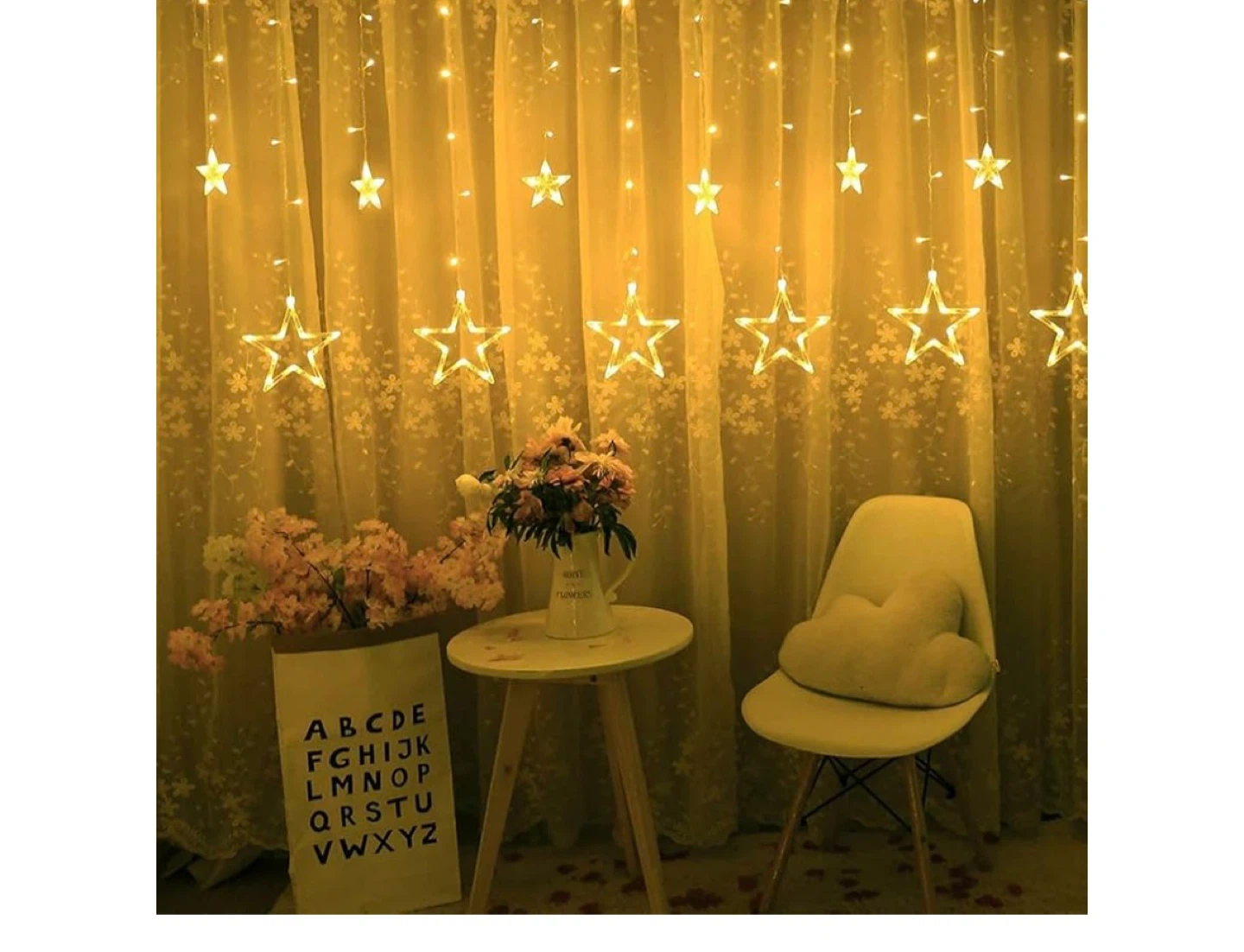 12 Stars 138 LED Curtain String Lights - photo 4