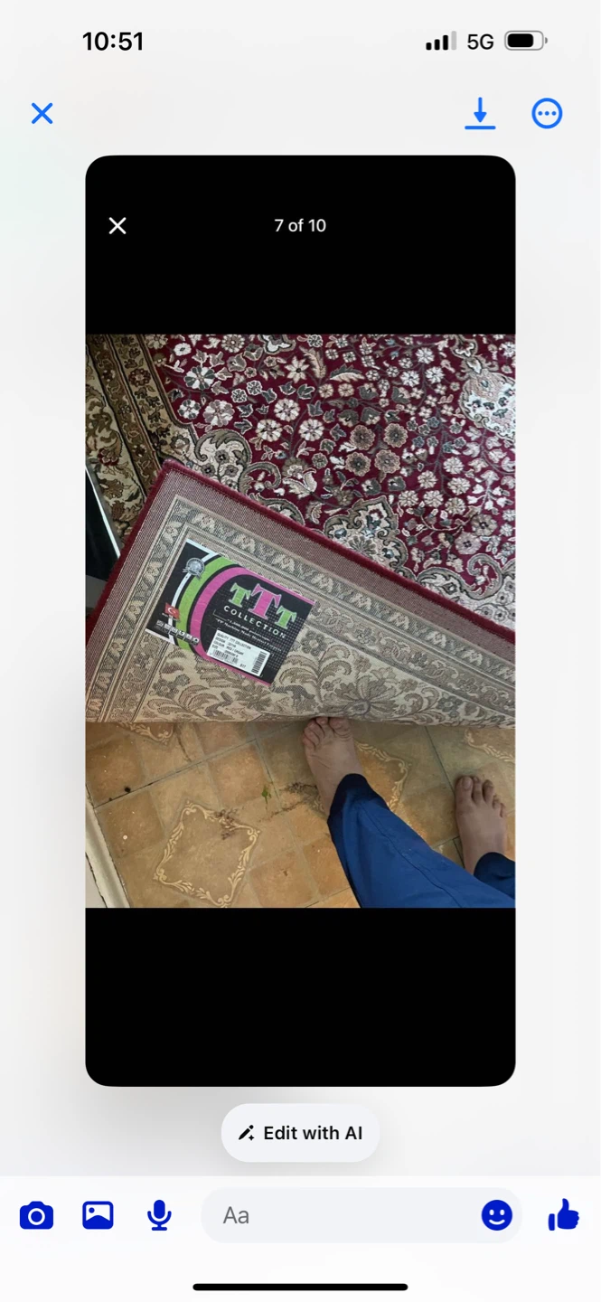 Moving sale, Traditional Oriental Area Rug - photo 3