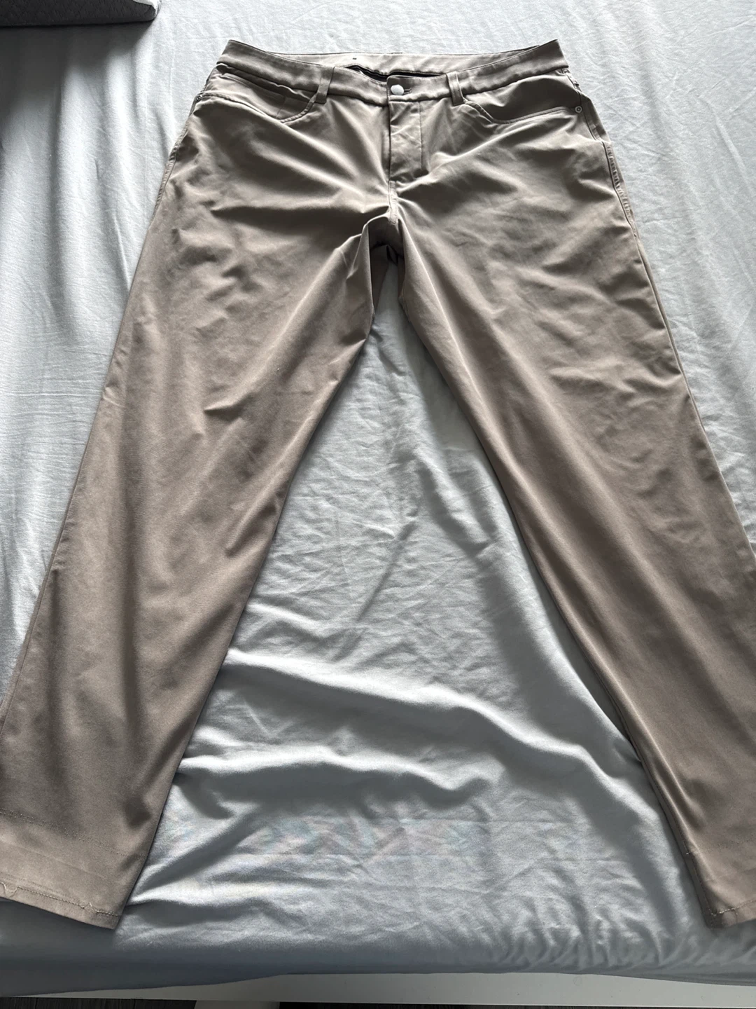Lululemon Men’s ABC Slim-Fit 5 Pocket Pant Warpstreme - Brown