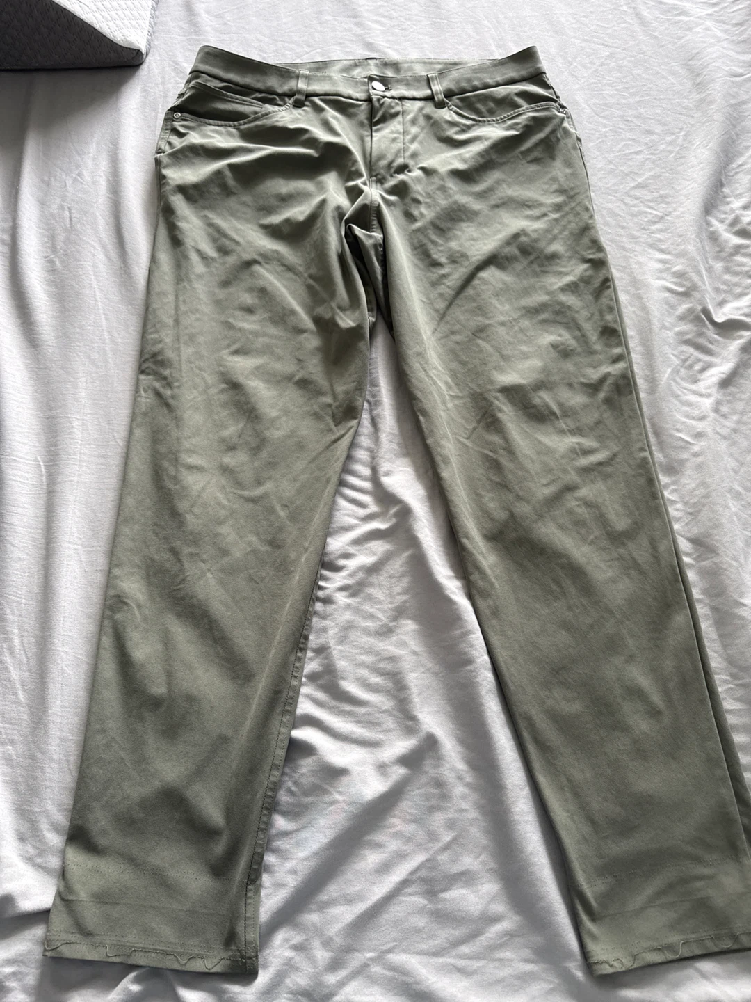 Lululemon Men’s ABC Slim-Fit 5 Pocket Pant Warpstreme - Green