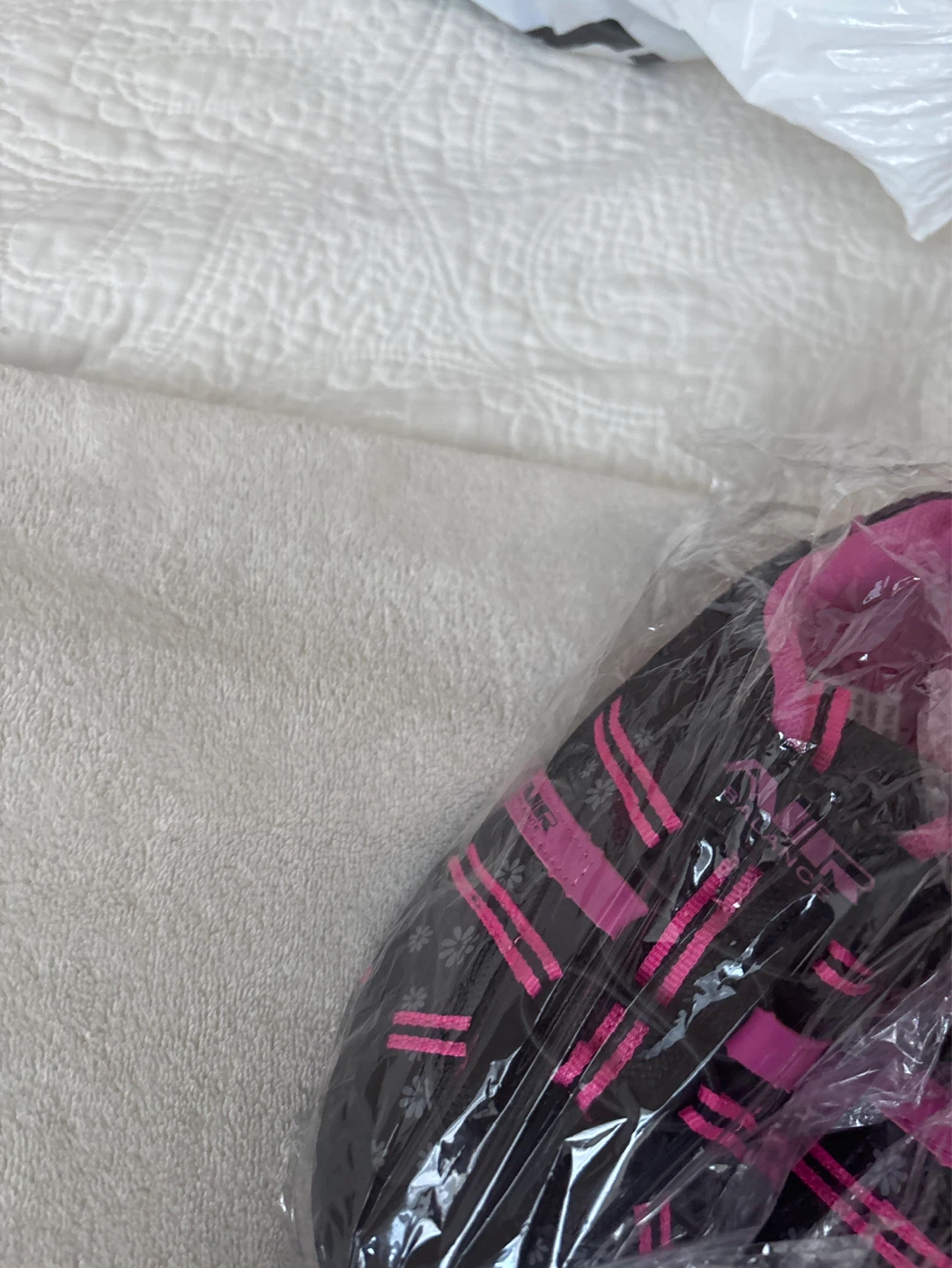 New Girls Black and Pink Running Shoes - photo 3