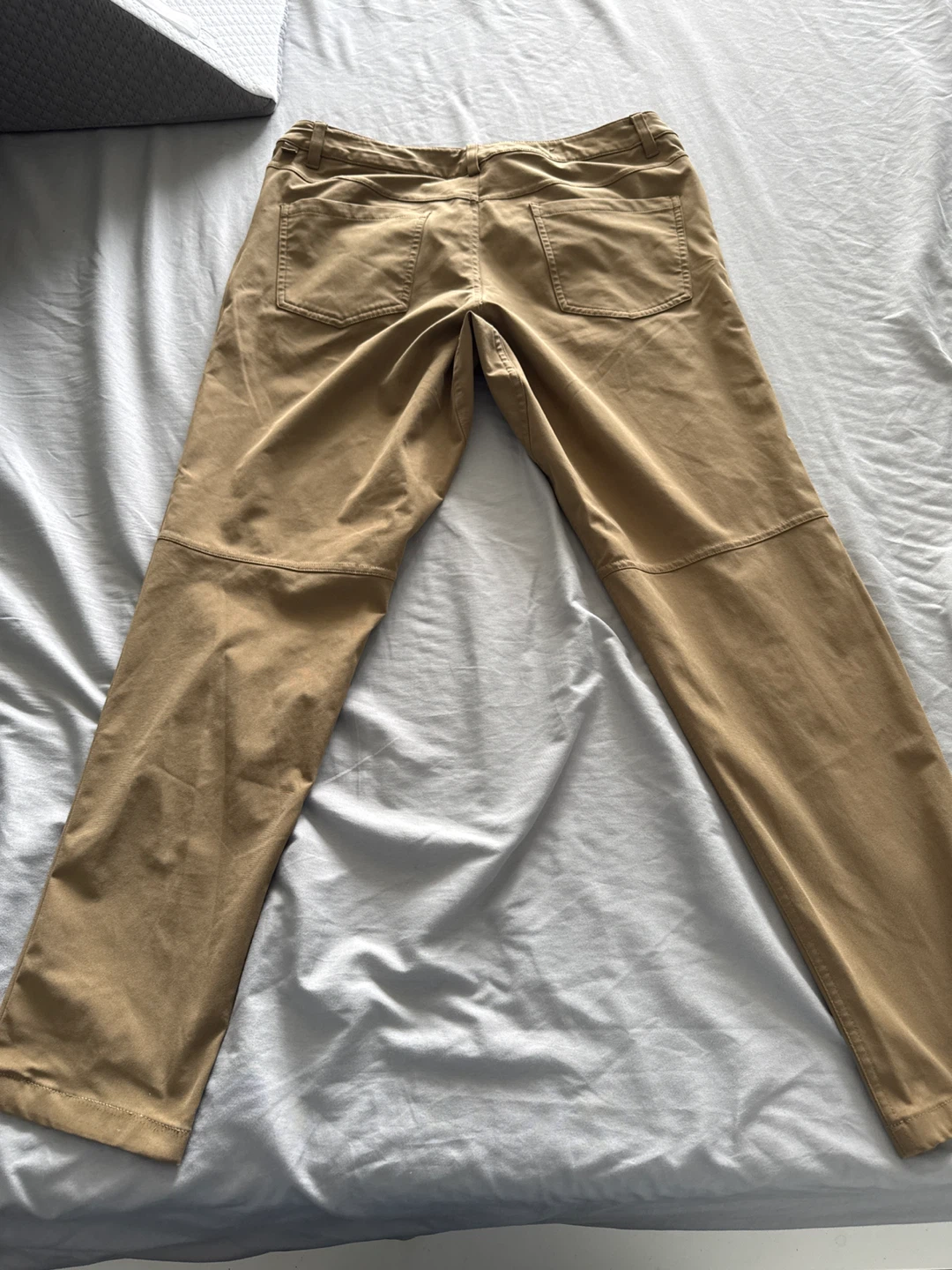 Lululemon Men’s ABC Slim-Fit 5 Pocket Pant Warpstreme - Tan - photo 2