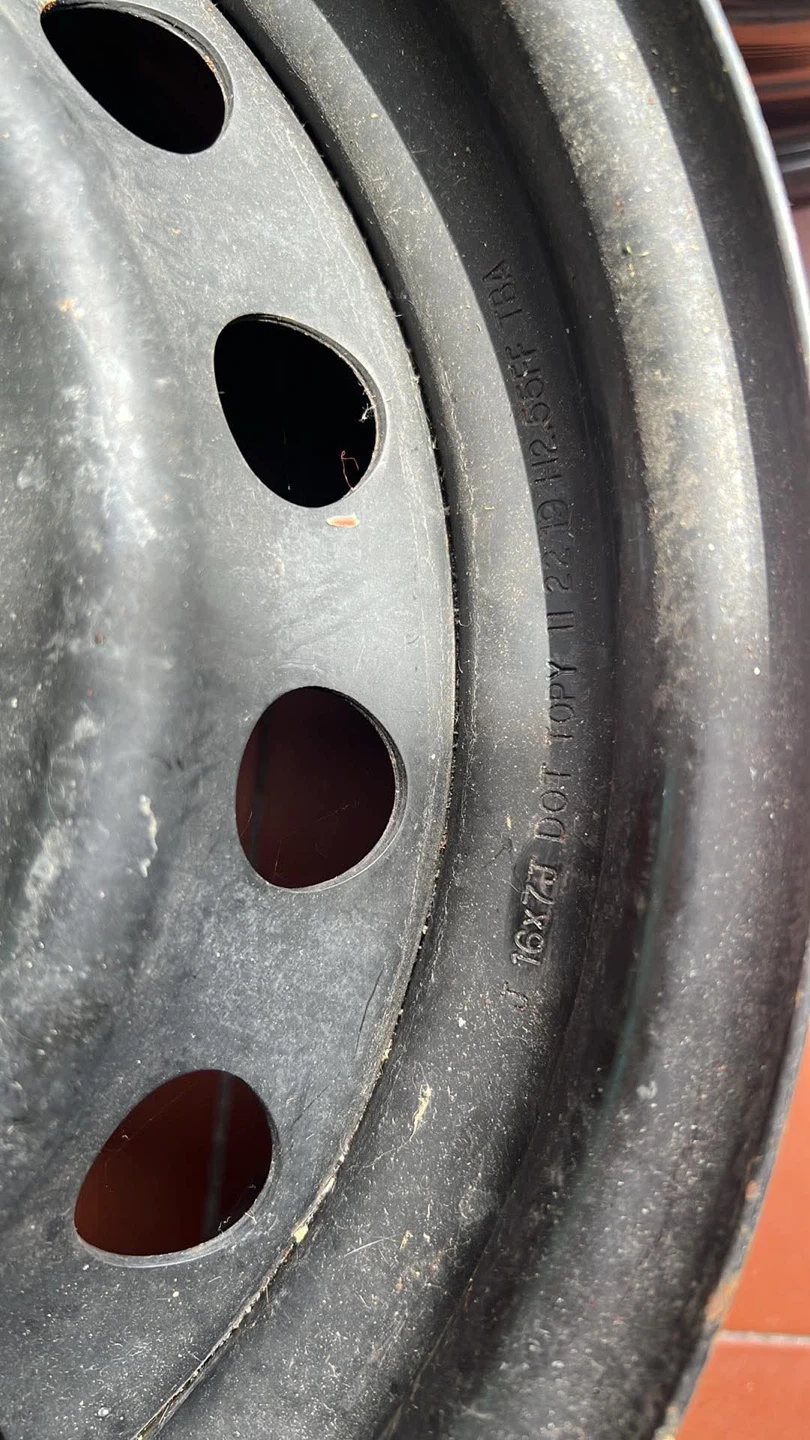 Set of 4 Steel Rims - photo 4