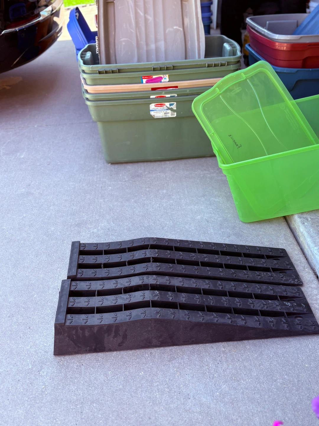 Black Car Ramps (Pair)