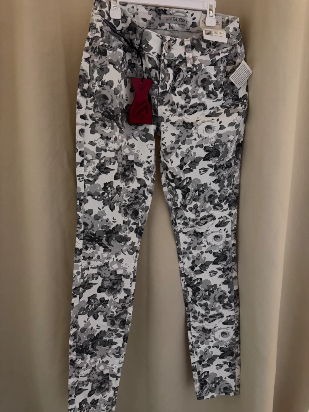 Guess Jeans Sienna Curvy Skinny Floral Size 28 - photo 4