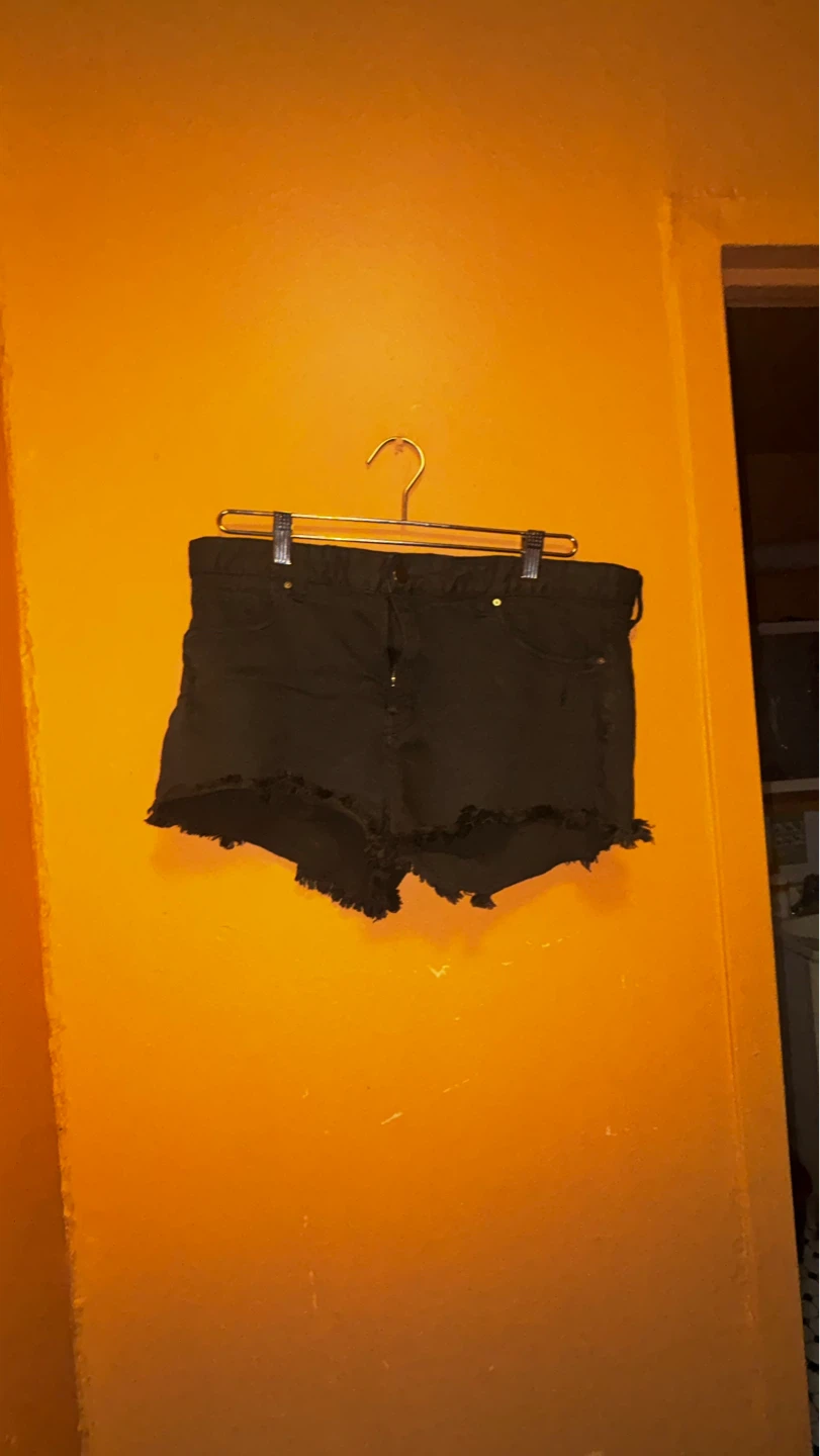 H&M Army Green Denim Shorts