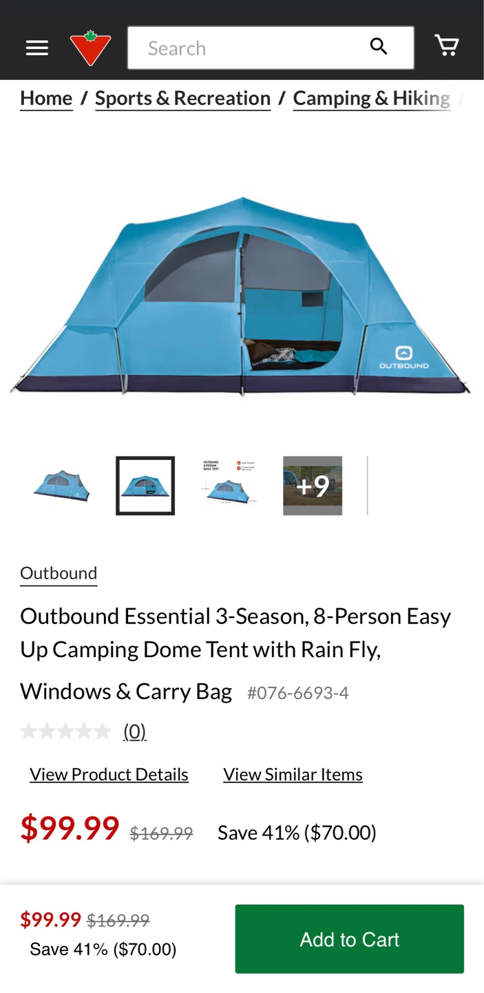 NEW – Outbound 8-Person Easy-Up Dome tent ⛺️ - photo 3
