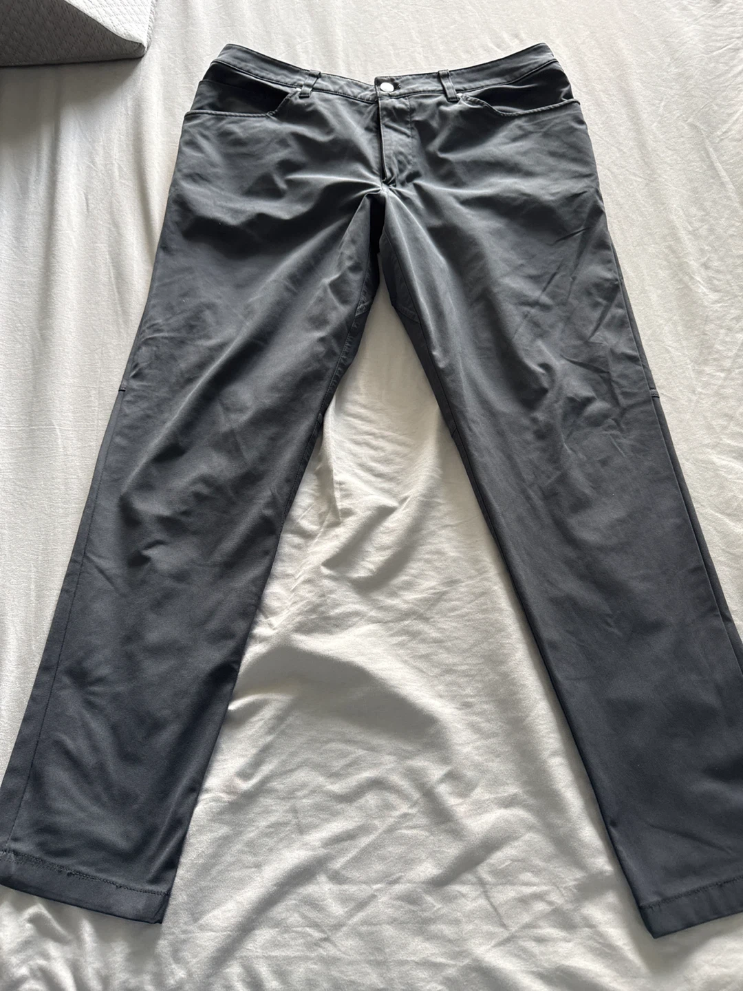 Lululemon Men’s ABC Slim-Fit 5 Pocket Pant Warpstreme - Grey