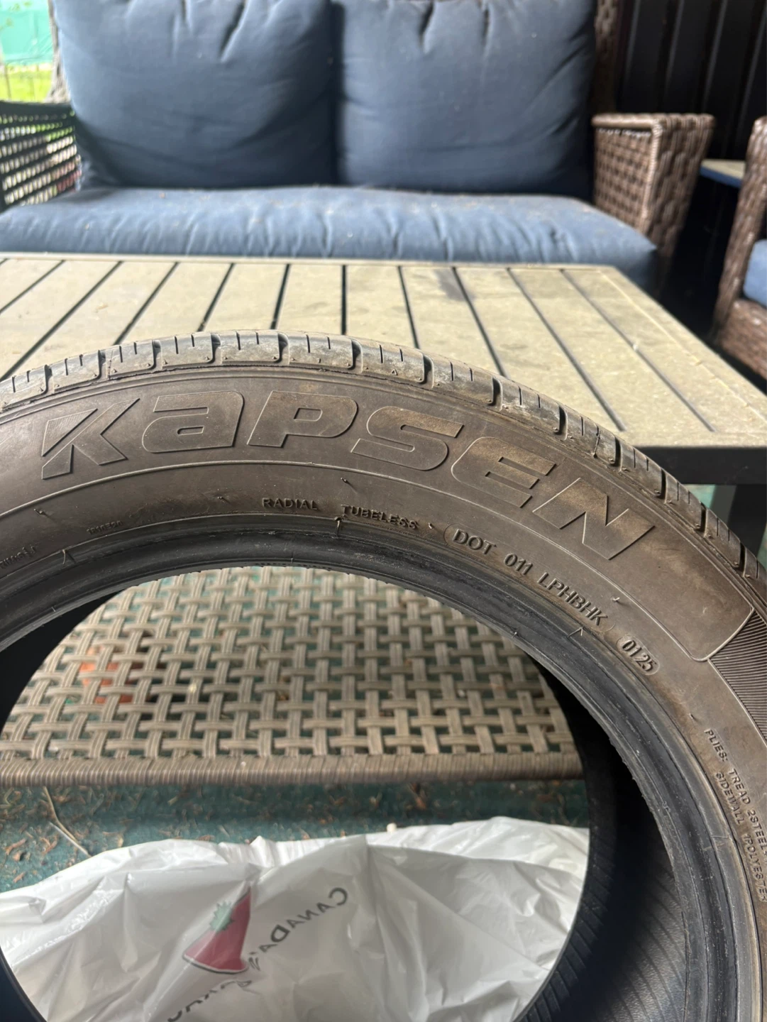 Kapsen Tires Set of 2 - photo 4