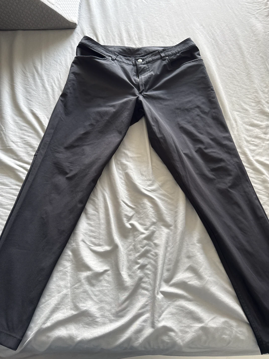 Lululemon Men’s ABC Slim-Fit 5 Pocket Pant Warpstreme - Black