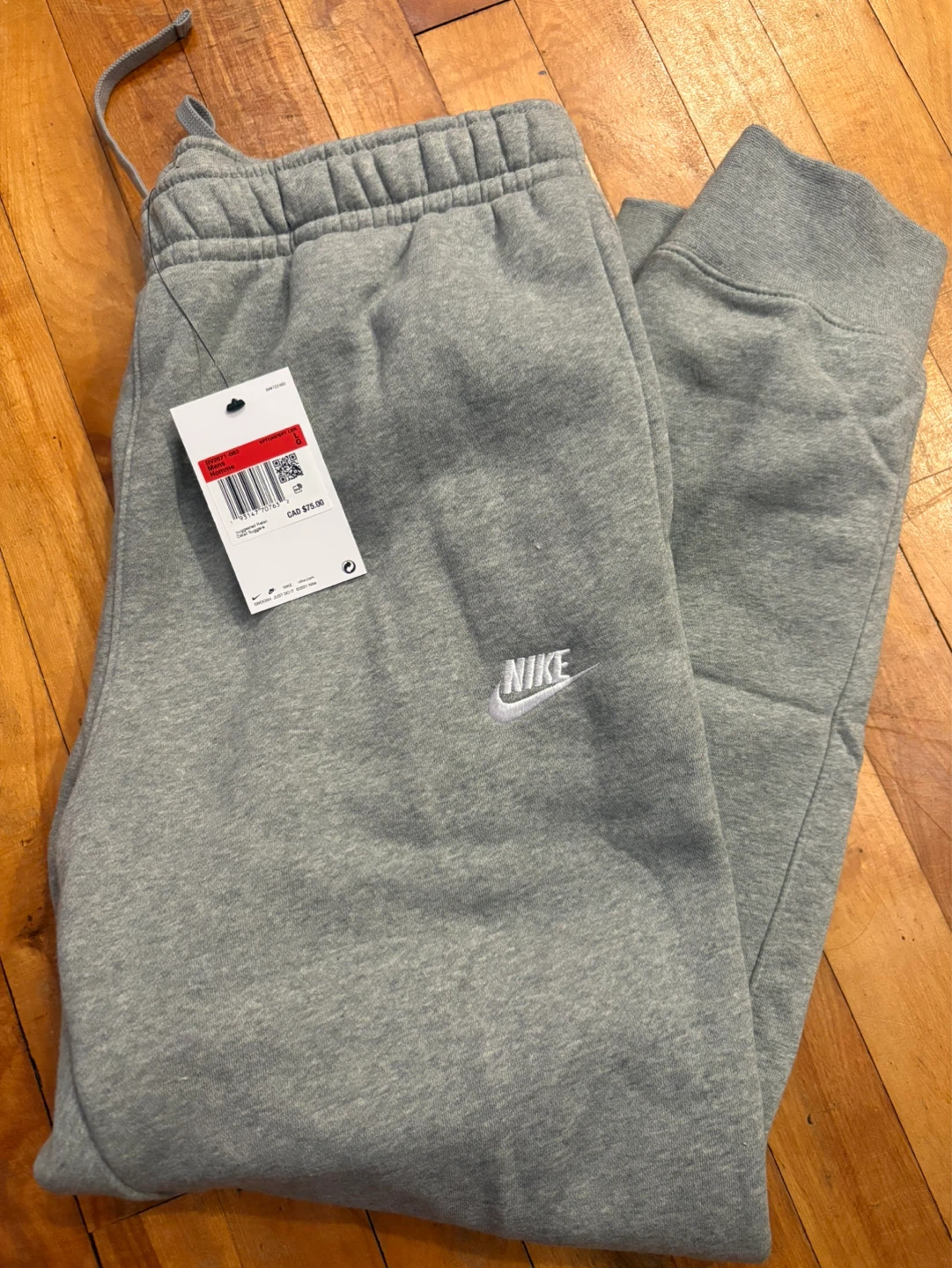 Men’s Large Nike Grey Sweatpants