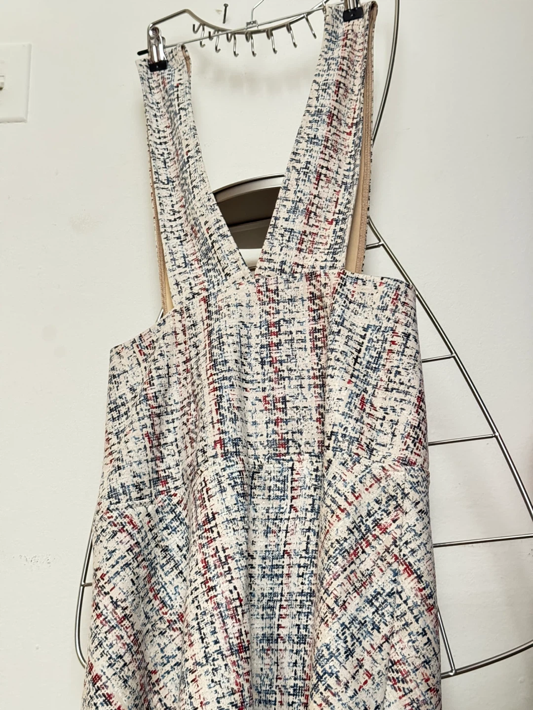 DANIER off white Leather Jacket with Kiss Print Lining - photo 2