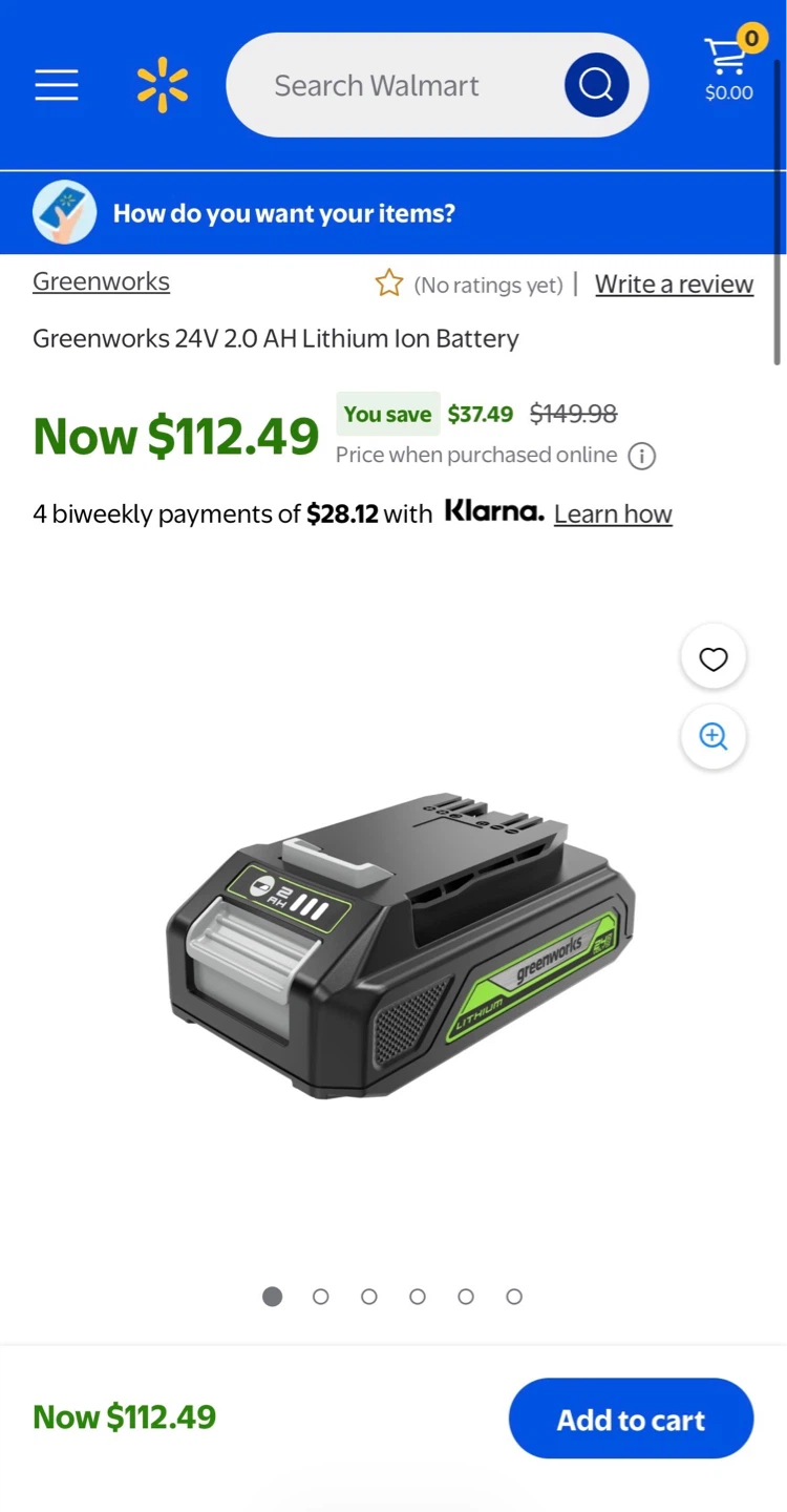 Greenworks 24V 2.0 Ah Lithium-Ion Battery - photo 4