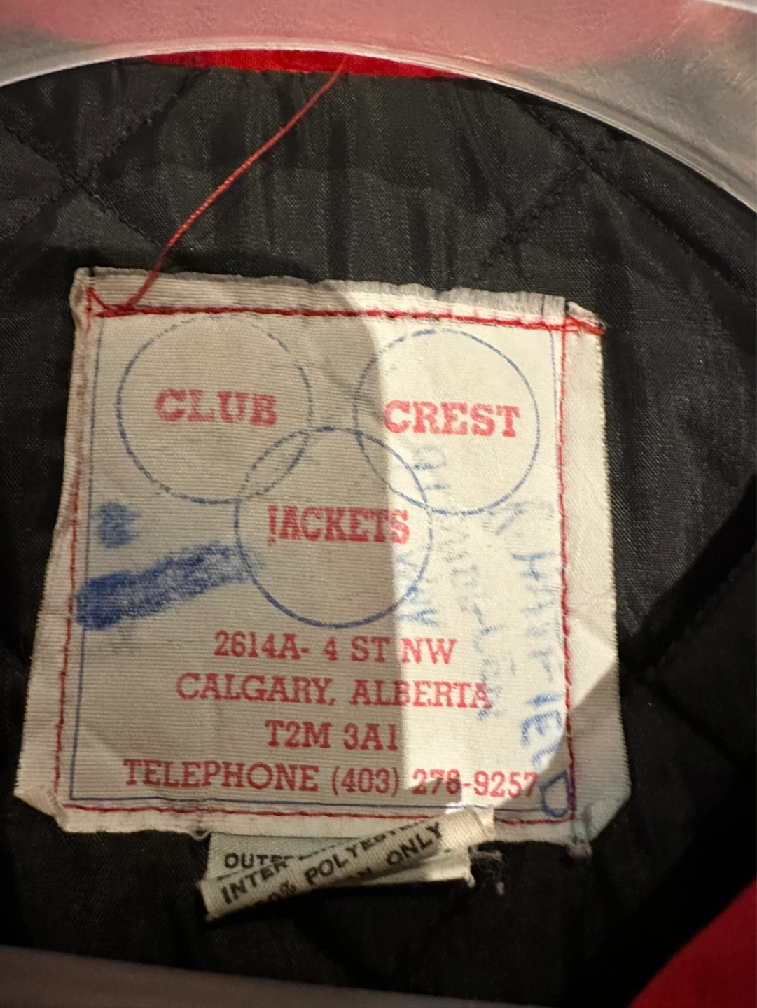 Vintage 1988 Calgary Olympics Team '88 Staff Jacket (Transport) - photo 3