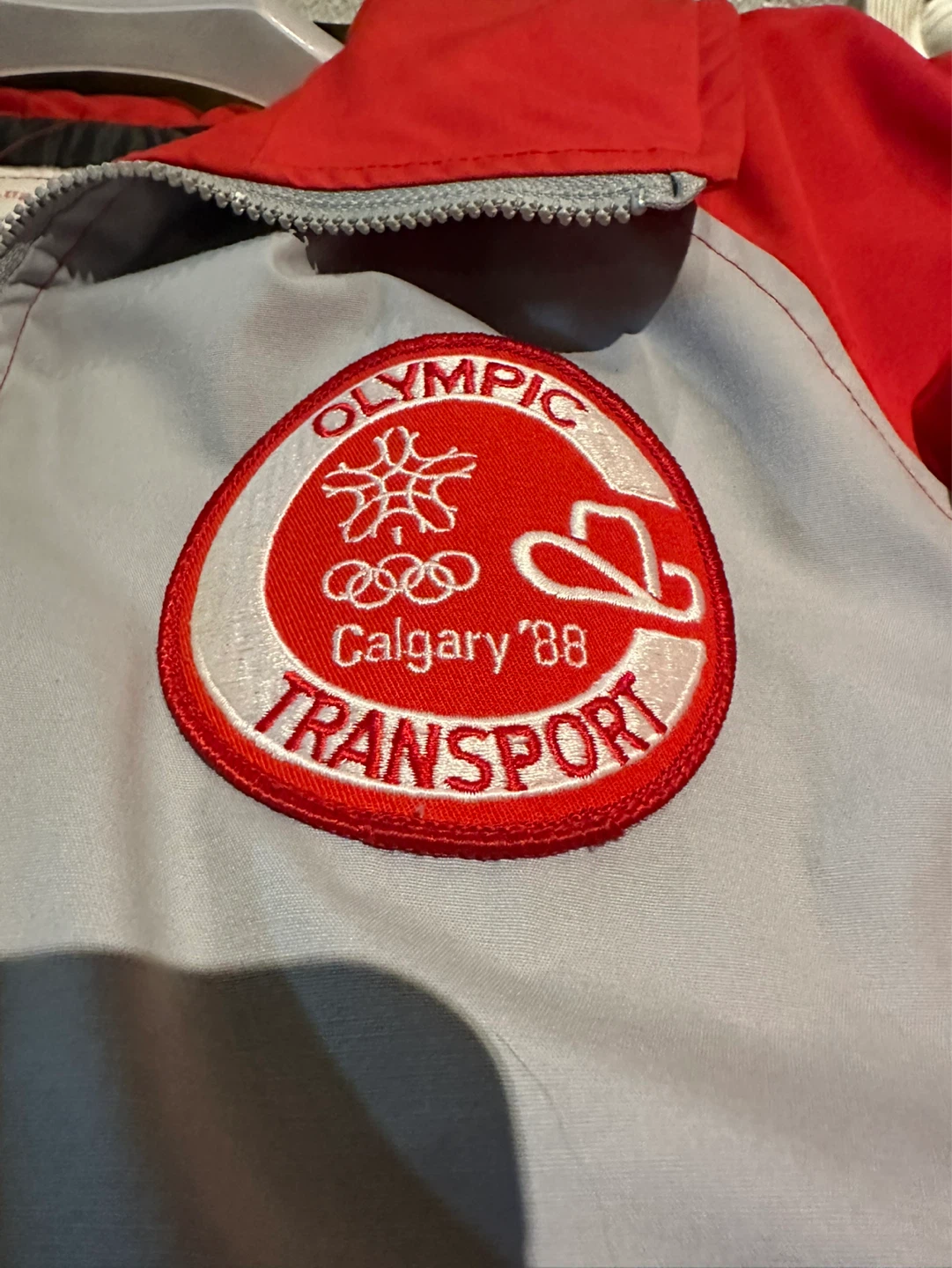 Vintage 1988 Calgary Olympics Team '88 Staff Jacket (Transport) - photo 2