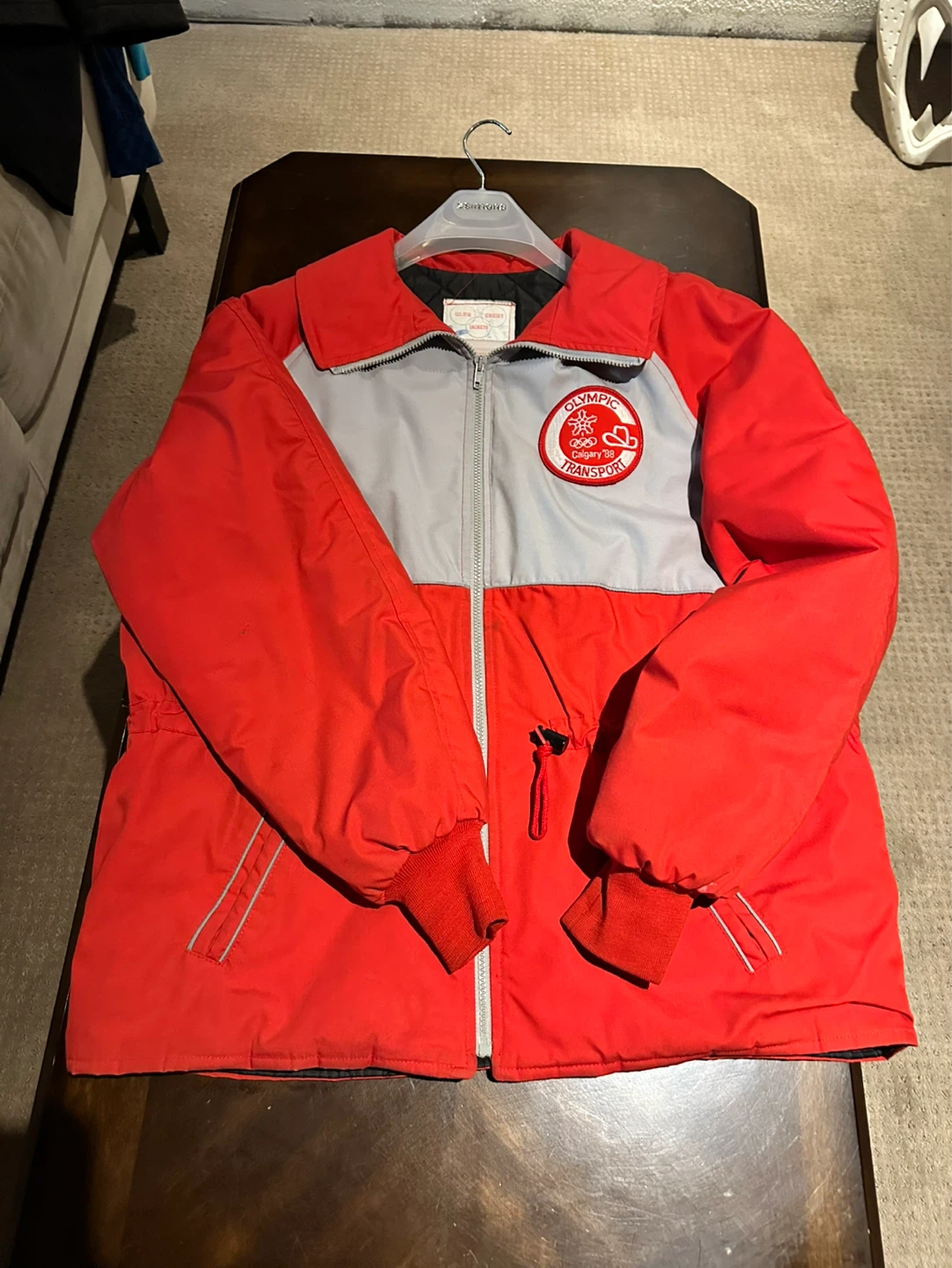 Vintage 1988 Calgary Olympics Team '88 Staff Jacket (Transport)