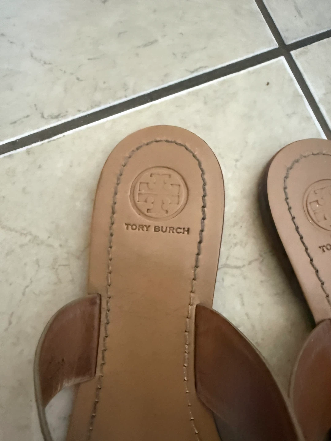 Tory Burch Metallic Leather Sandals - photo 4