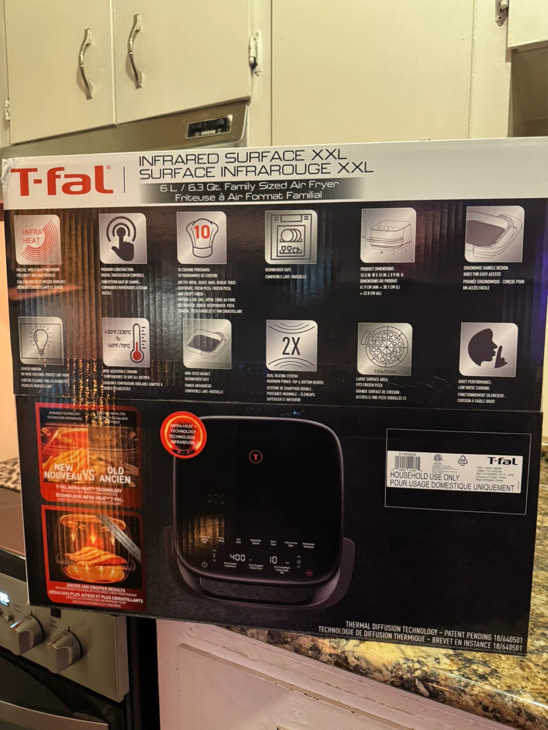 🍟 NEW T-fal Infrared Surface XXL Air Fryer (6L / 6.3 QT) - photo 2