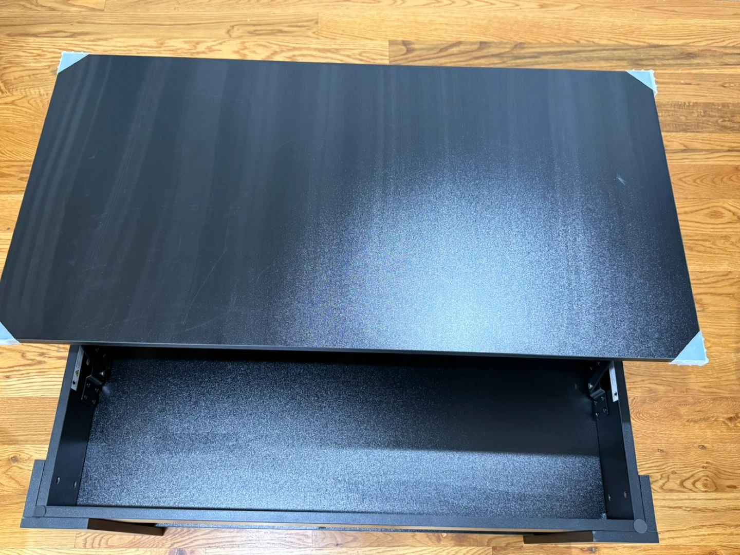 Black Lift-Top Coffee Desk/Table - photo 2