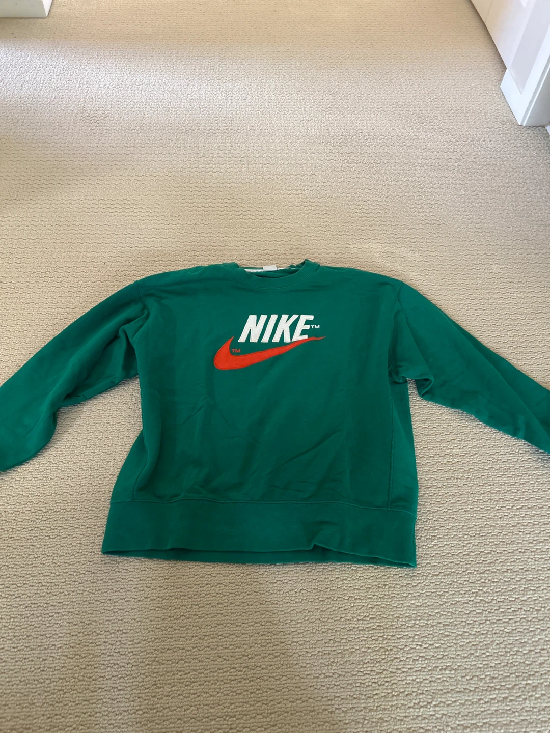 Nike Green Crewneck Sweatshirt XL