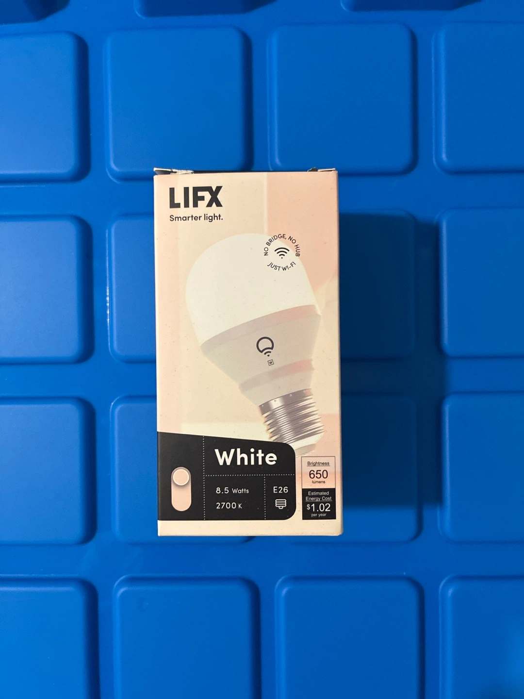 LIFX White Smart Wi-Fi Light Bulb E26