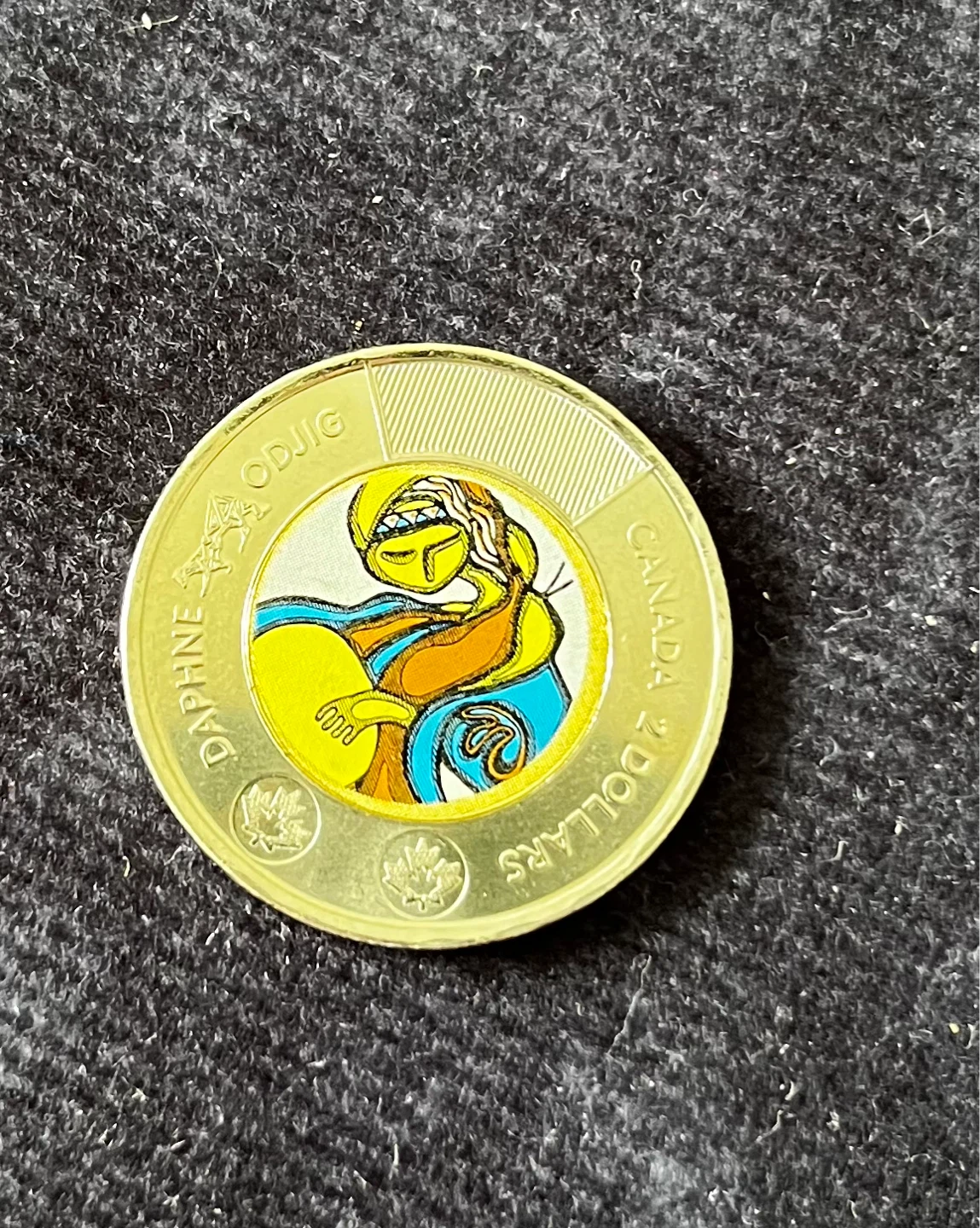 🇨🇦 2 Dollars Coin - Daphne Odjig