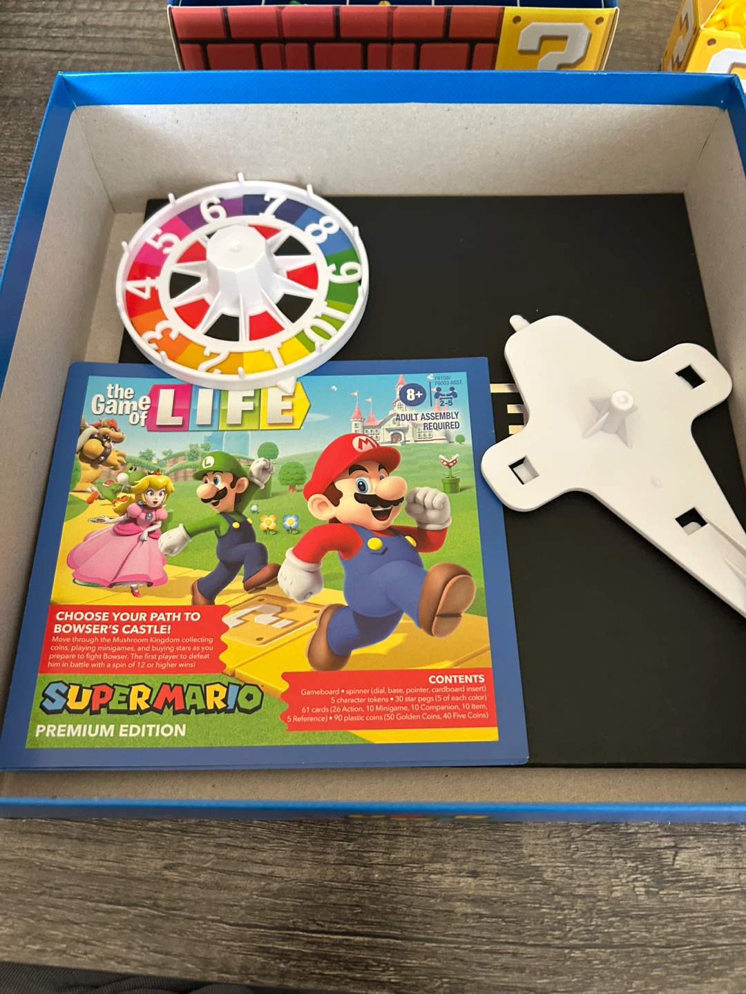 The Game of Life Super Mario Premium Edition Board Game - photo 4