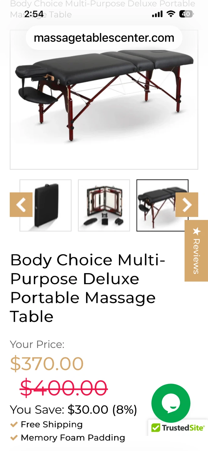 Body Choice Deluxe Portable Massage Table - photo 5