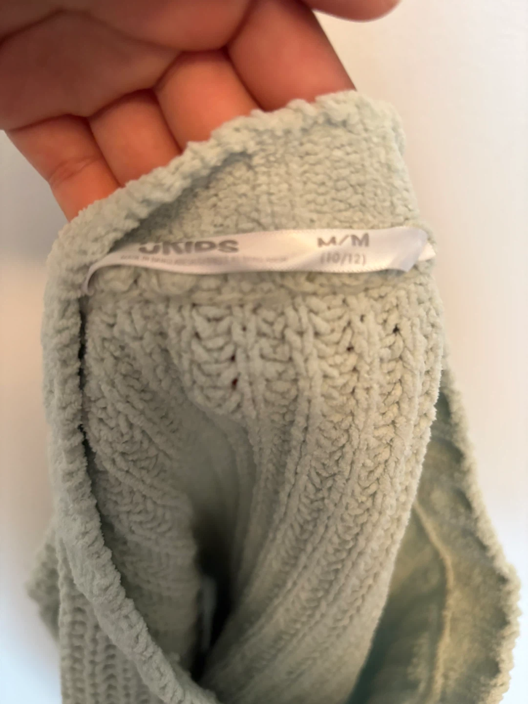 UKids Pastel Green Knit Sweater - photo 2