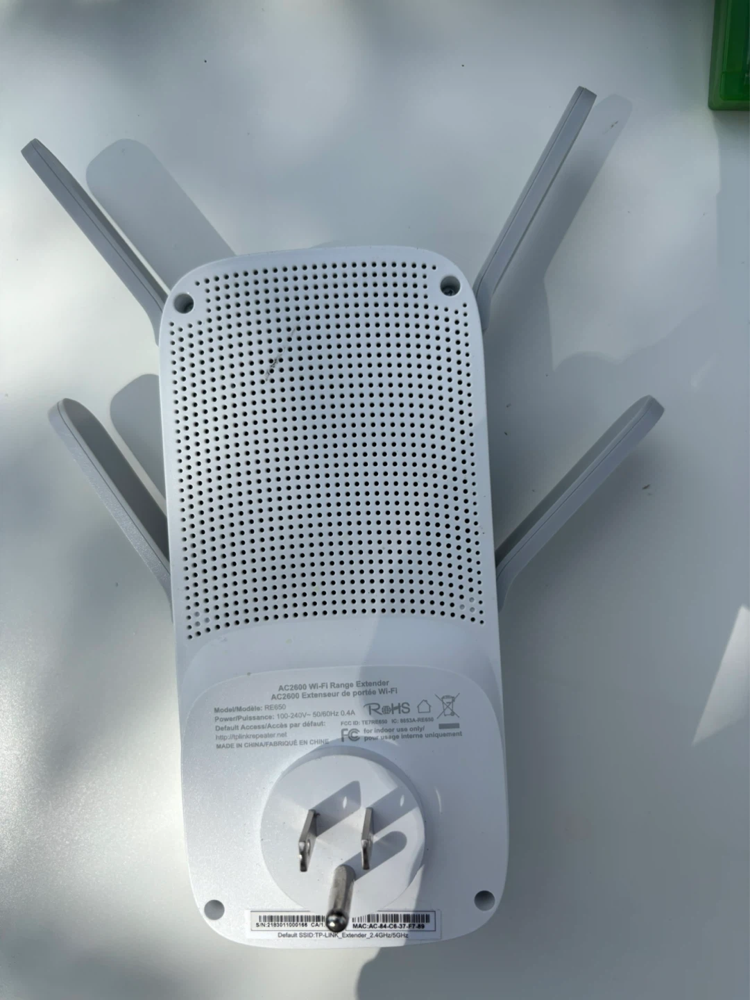 TP-Link AC2600 Wi-Fi Range Extender - photo 2