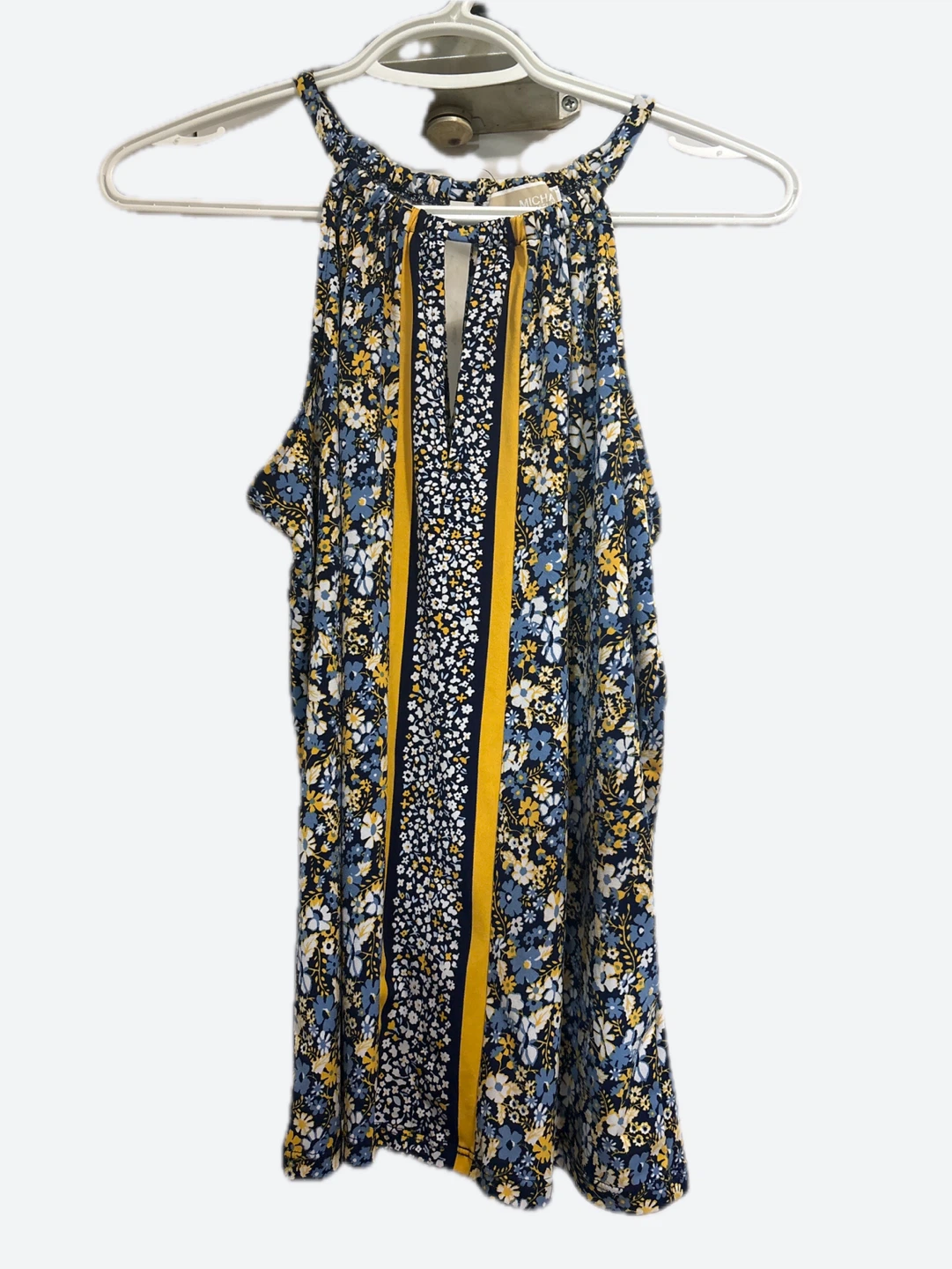 Michael Kors Floral Halter Top