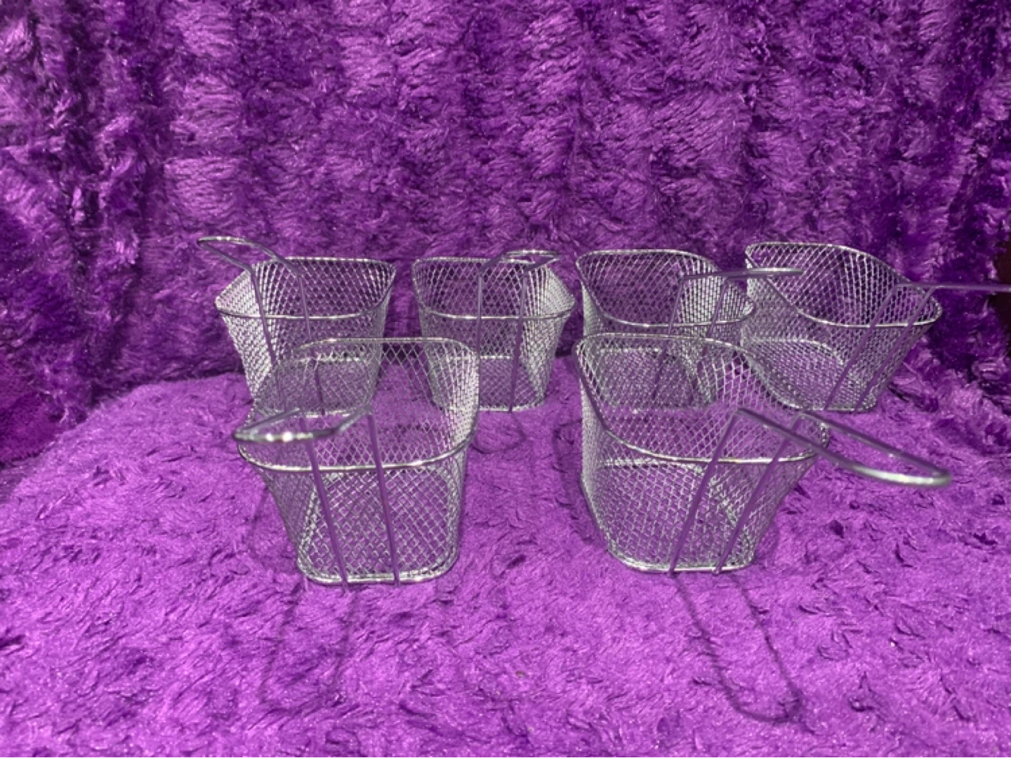 Set of 6 Mini Fry Baskets
