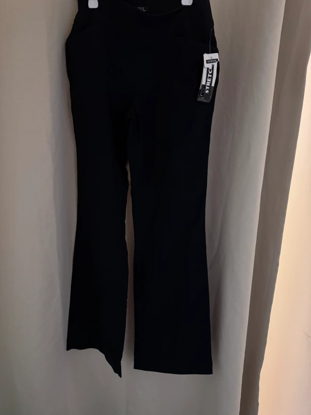 NEW George Black Flare Pants Size 8 - photo 2