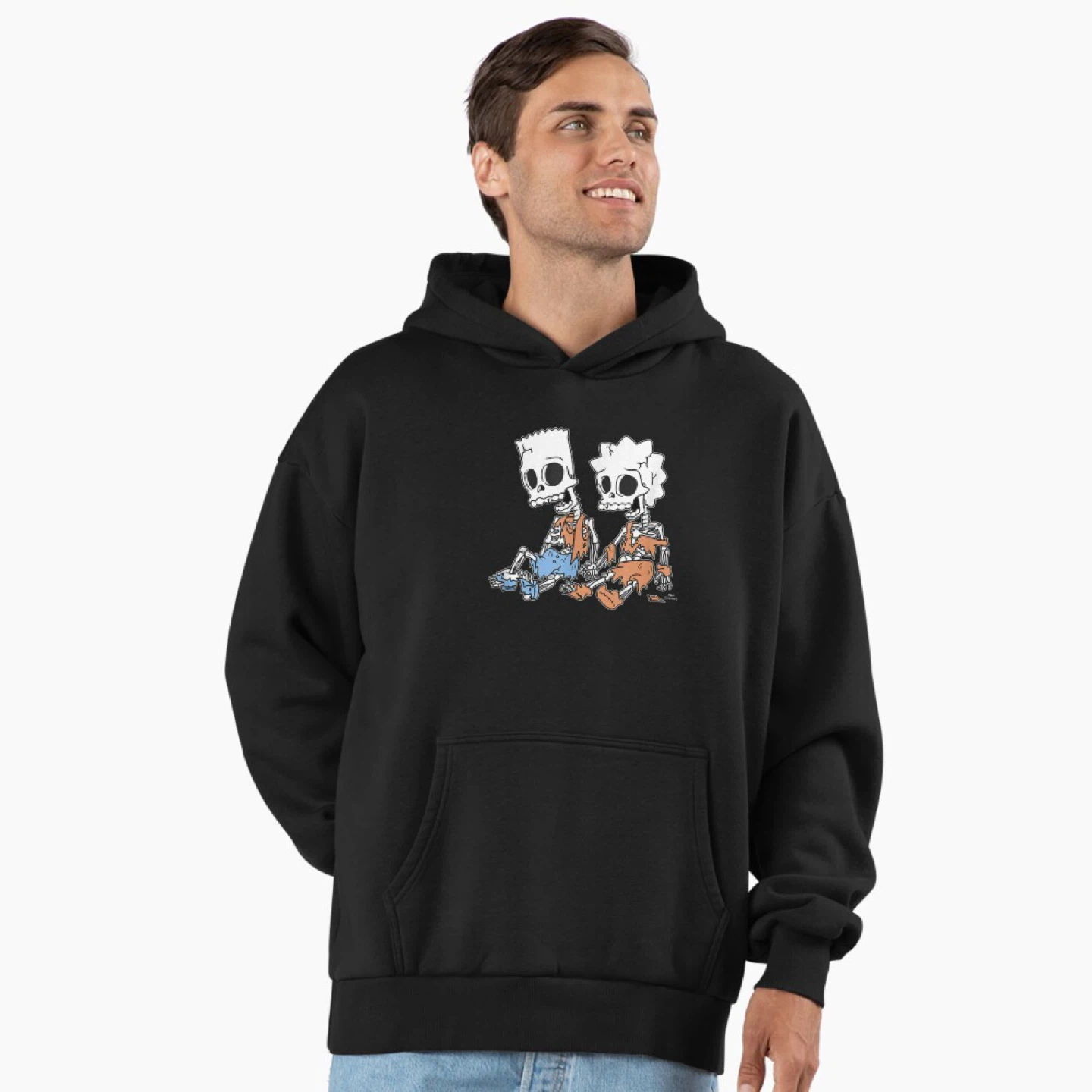 The Simpsons Bart and Lisa Skeleton Hoodie - photo 5