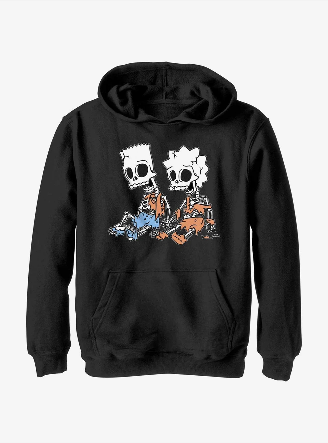 The Simpsons Bart and Lisa Skeleton Hoodie