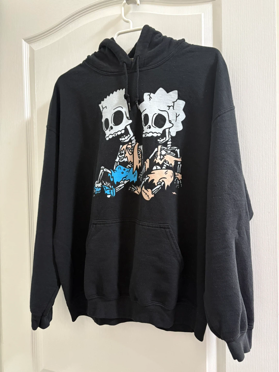 The Simpsons Bart and Lisa Skeleton Hoodie - photo 2