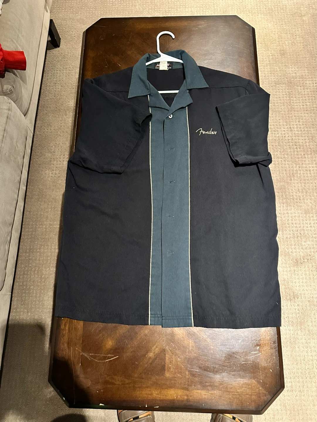 Fender guitars bowling shirt