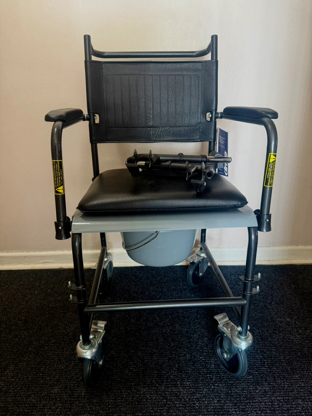 Drive Medical Shower/Commode Chair with Wheels