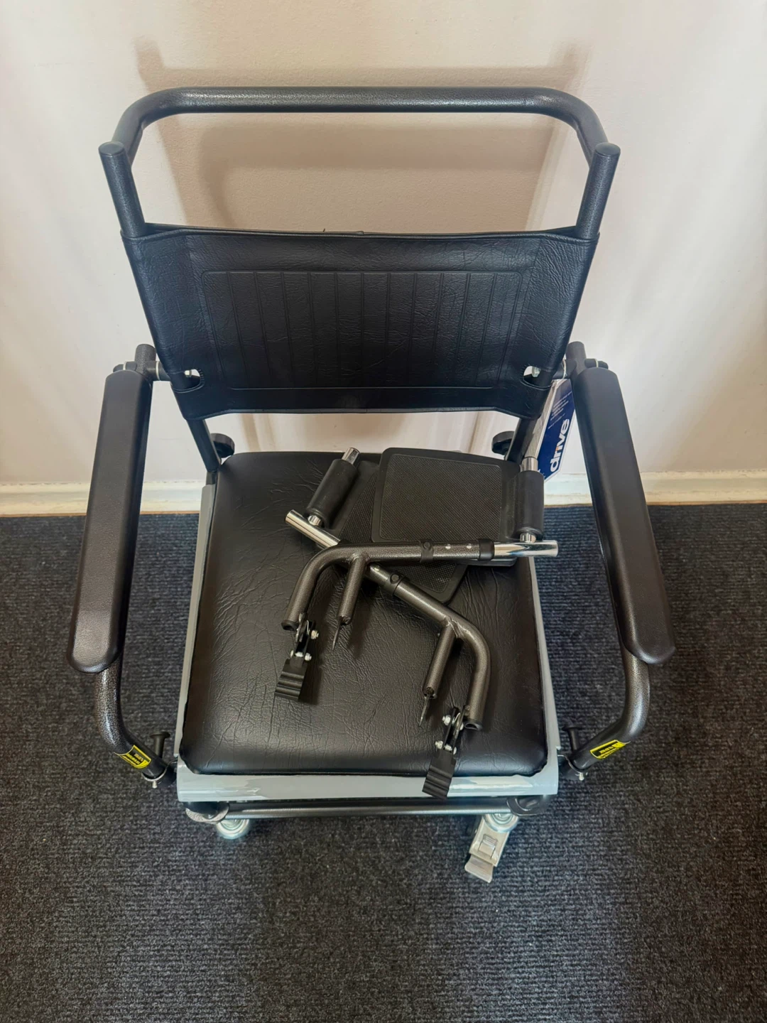 Drive Medical Shower/Commode Chair with Wheels - photo 3