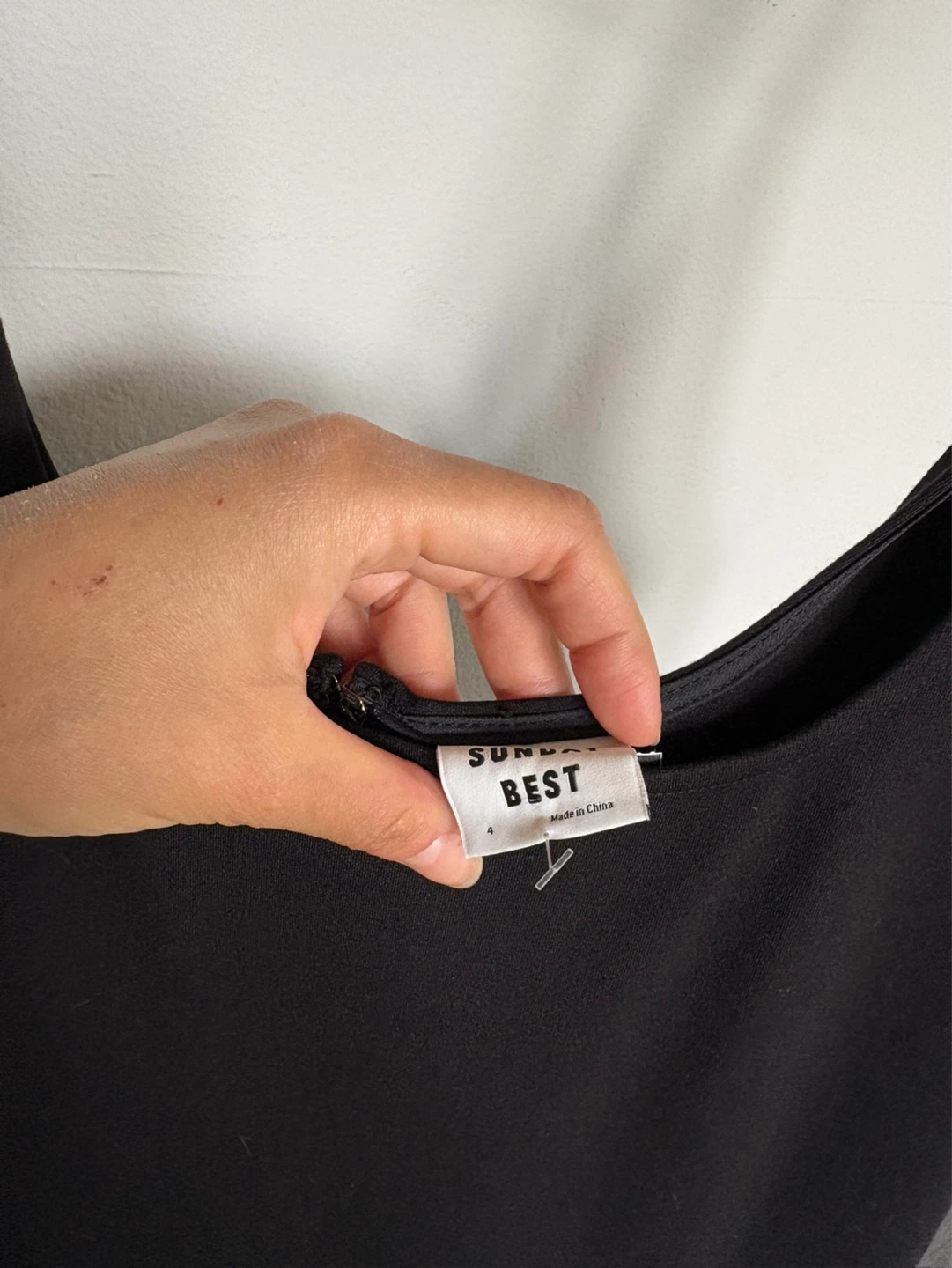 Sunday Best Black Pleated Dress M - photo 4