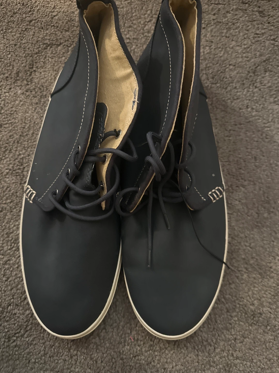 Men's Navy Chukka Boots