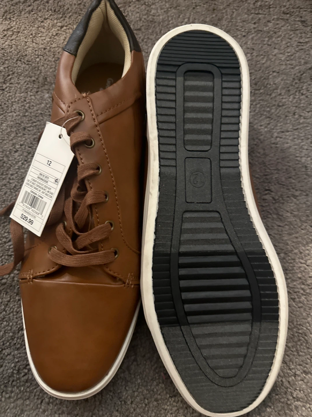 Goodfellow & Co Men's Brown Sneakers Size 12 - photo 2
