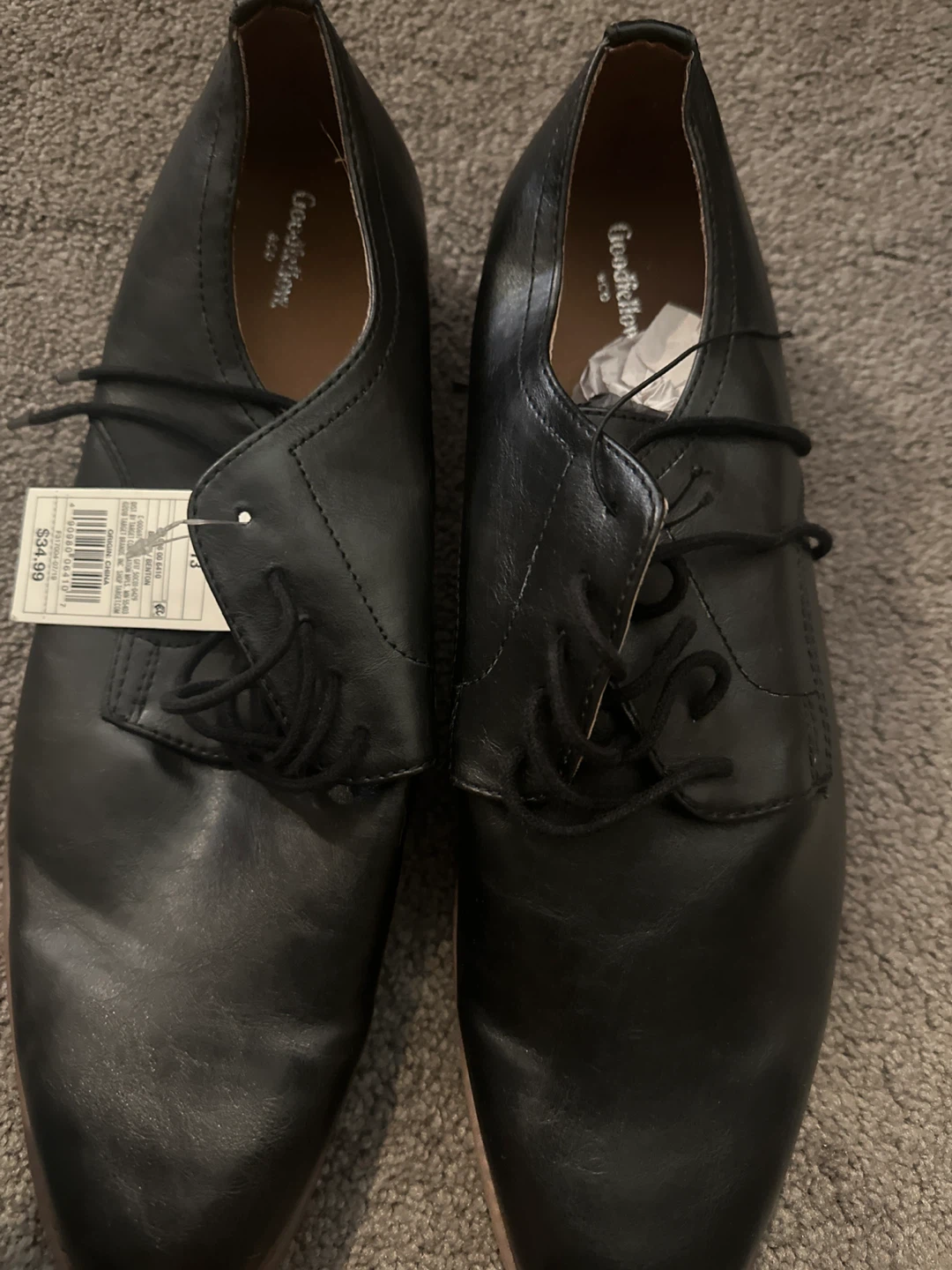 Goodfellow & Co Black Oxford Shoes