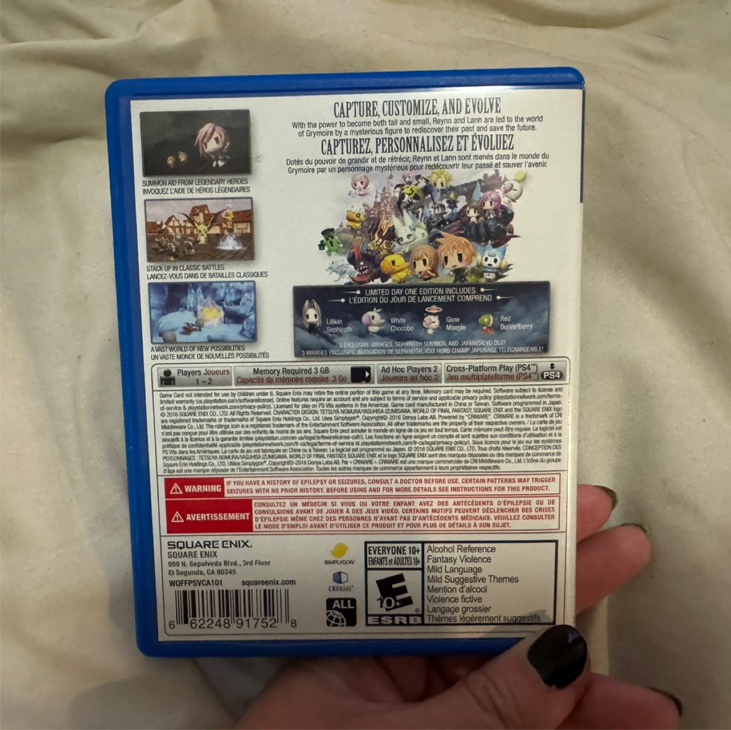 PS Vita World of Final Fantasy - Day One Edition - photo 3