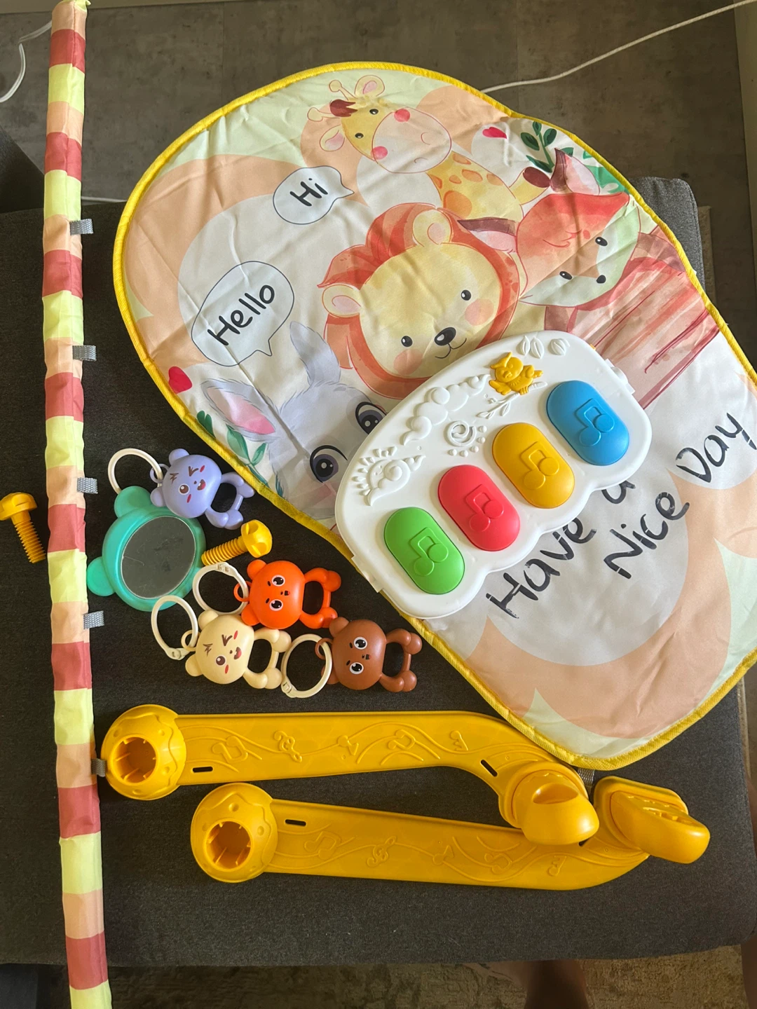 Baby Play Piano Gym Soft Play Mat