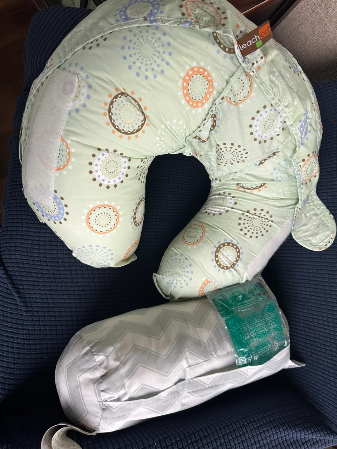 Boppy Pregnancy Pillow with Cooling Pack and Nursing Pillow - photo 2