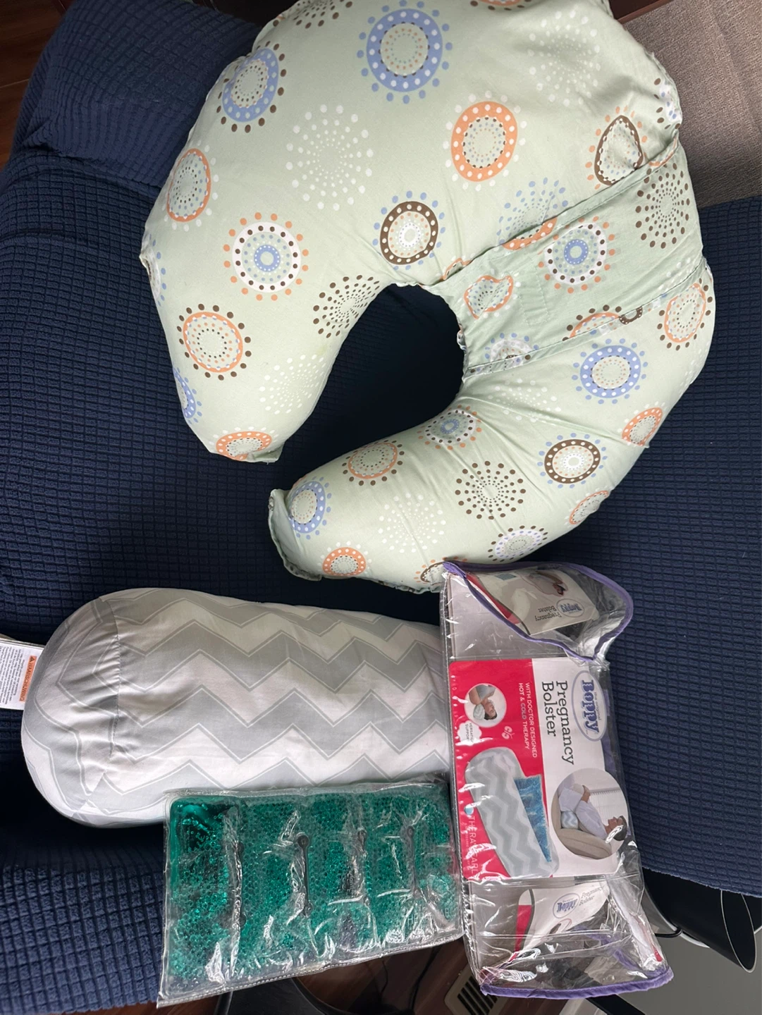 Boppy Pregnancy Pillow with Cooling Pack and Nursing Pillow