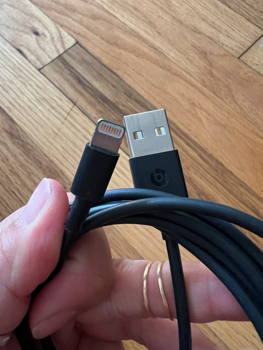 Usb and lightning cable old apple charger - photo 4