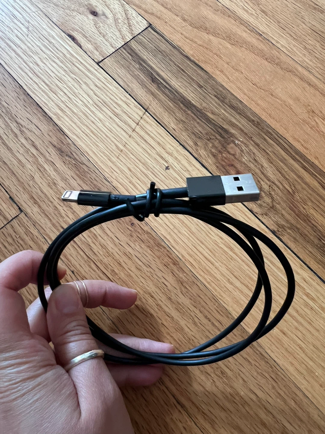 Usb and lightning cable old apple charger - photo 3
