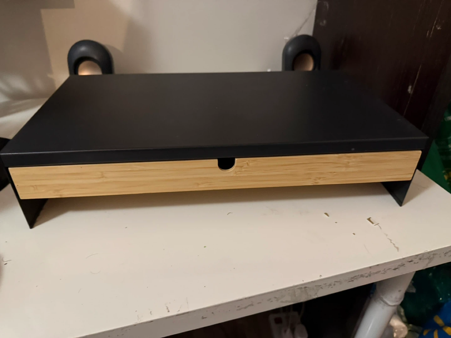 Ikea ELLOVEN Monitor Stand with organiser drawer - photo 2